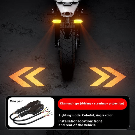 Luces Direccionales LED con Proyección para Motocicleta - Image 6