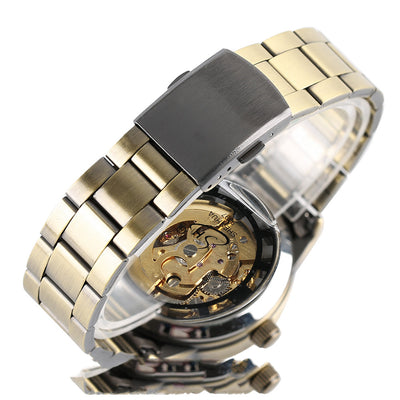 Reloj Mecánico Automático Retro con Diseño Calado para Hombre - Image 6