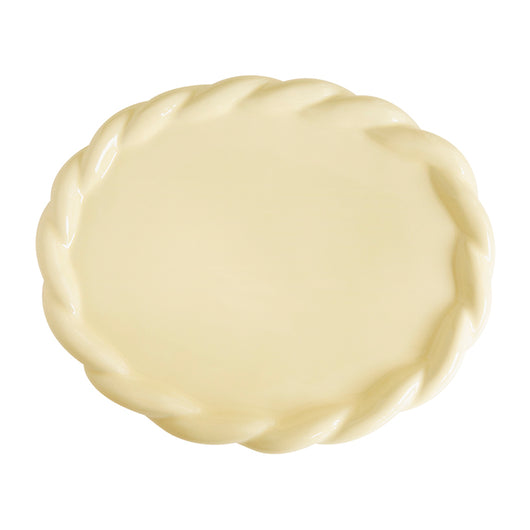 Plato de Cena Cerámica Minimalista - Diseño Clásico Blanco - Image 9