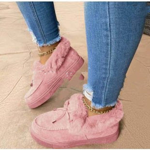 Zapatos de Algodón Cálidos con Terciopelo y Acolchado - Image 3