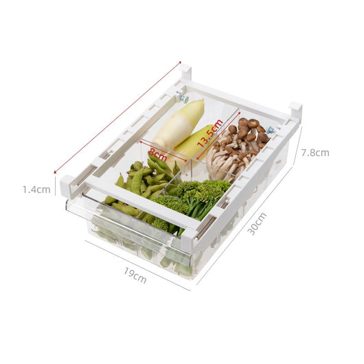 Organizador de Refrigerador Ajustable con Cajón Extraíble - Image 20