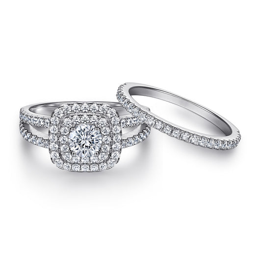 Anillo de Plata Esterlina 925 con Circón - Conjunto Elegante - Image 10
