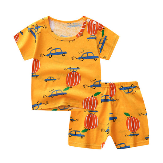 Traje Infantil de Algodón con Manga Corta para Bebé - Image 16