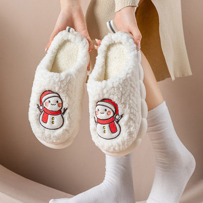 Pantuflas Snowman Térmicas para Pareja - Cómodas, Antideslizantes y Abrigadas - Image 20