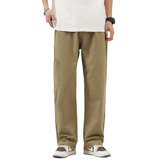 Pantalones de Trabajo Casuales Holgados en Algodón para Hombre - Image 2
