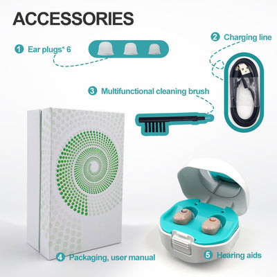 Audífono Invisible Inalámbrico para Adultos Mayores - Image 6