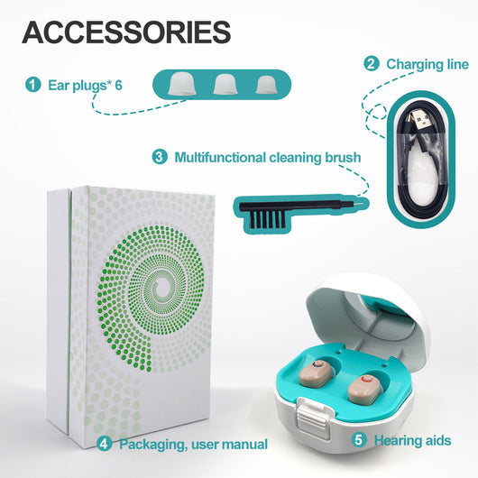 Audífono Invisible Inalámbrico para Adultos Mayores - Image 6