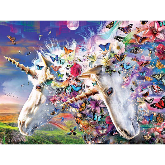 Pintura de Diamantes Cuadrada y Redonda - Kit Completo