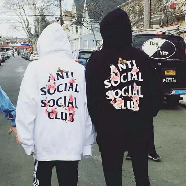 Sudadera con Capucha Flor de Cerezo para Parejas