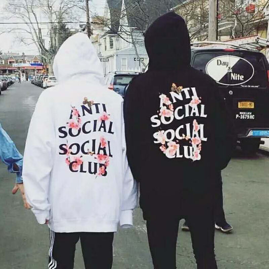 Sudadera con Capucha Flor de Cerezo para Parejas
