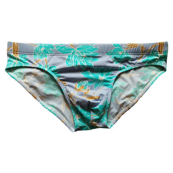 Bóxer de Baño Estampado Corte Bajo para Hombre