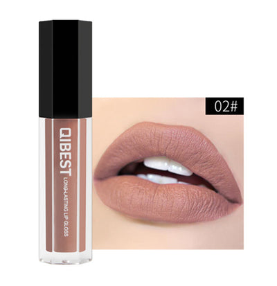 Brillo Labial Hexagonal QIBEST - Acabado Espejo Profesional - Image 7