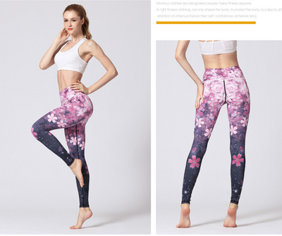 Pantalones de Yoga Deportivos Estampados - Image 6