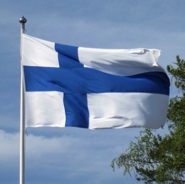 Bandera de Finlandia para Interiores y Exteriores