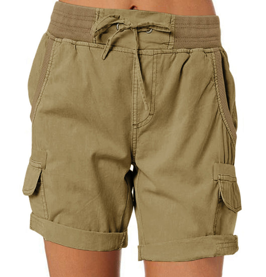 Shorts Cargo Cintura Alta para Mujer - Estilo Casual - Image 9