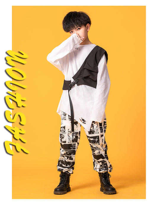 Traje Hip-Hop Infantil: Estilo Urbano y Personalidad - Image 7