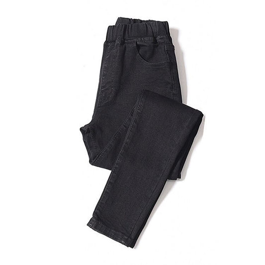 Pantalones Ajustados de Cintura Alta con Tecnología Stretch