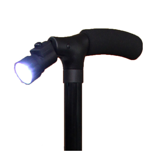 Bastón Telescópico LED de Aluminio - 5 Secciones Plegable para Adultos Mayores - Image 6