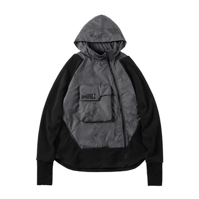 Chaqueta Polar Suelta con Capucha para Hombre - Image 7