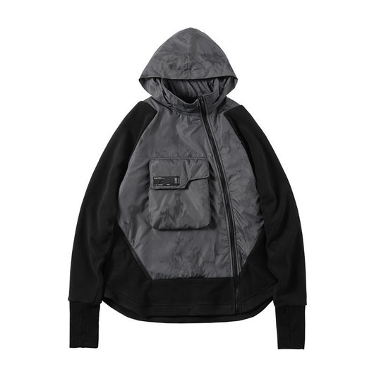 Chaqueta Polar Suelta con Capucha para Hombre - Image 7