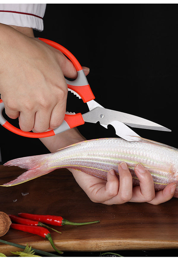 Tijeras de Cocina en Acero Inoxidable Profesional