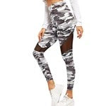 Leggings Deportivos Yoga con Estampado Camuflaje y Cintura Alta - Image 6
