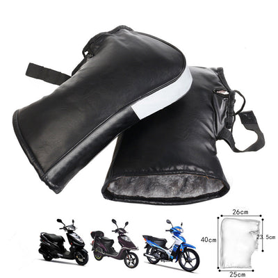 Guantes de Motocicleta Impermeables Térmicos con Aislamiento Reforzado - Image 12