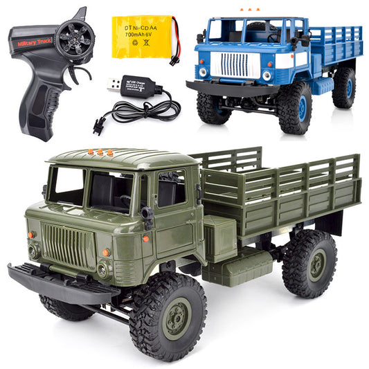 Camión RC 4x4 Todoterreno Militar - Auto de Escalada con Control Remoto