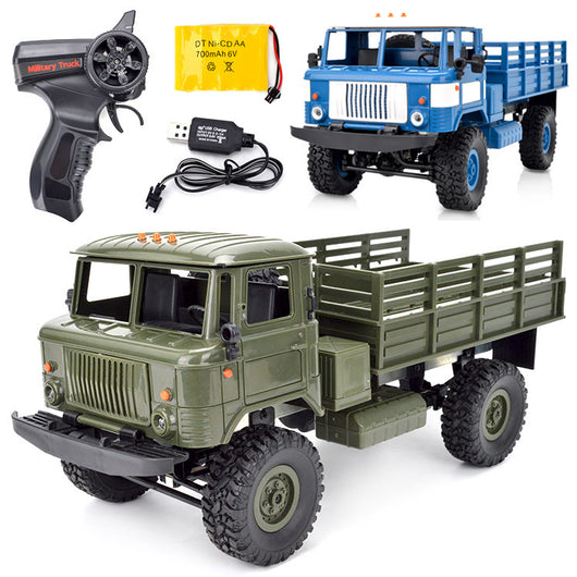 Camión RC 4x4 Todoterreno Militar - Auto de Escalada con Control Remoto