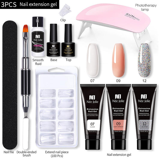 Set de Adhesivo Gel para Uñas Artísticas 15ml con Fotocurado - Image 20