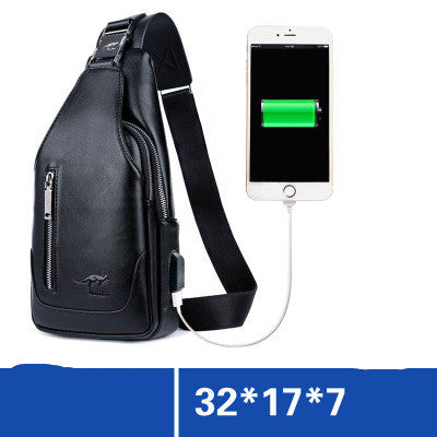 Bolsa Pecho Crossbody Hombre - Mochila Mensajero Multifuncional - Image 4