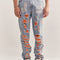 Jeans Destruidos Estilo Mendigo en Azul