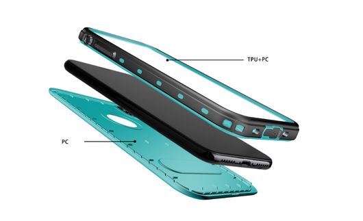Funda para iPhone Resistente al Agua y Golpes - Azul Pasto - Image 2