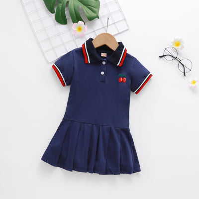 Vestido Plisado de Manga Corta para Niña - Colección Verano - Image 14