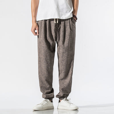 Pantalones de Lino Japonés para Hombre - Image 11