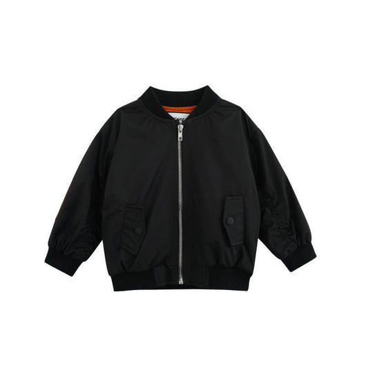Chaqueta de Cuero PU para Niños - Estilo Motociclista Negro - Image 5
