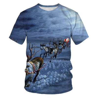 Playera Navideña Personalizada para Hombre con Impresión 3D Digital - Image 25