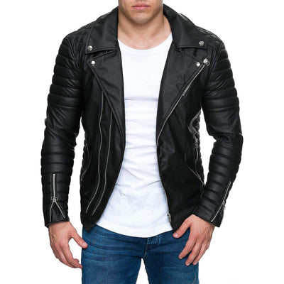 Chaqueta de Cuero PU con Cierre - Image 11