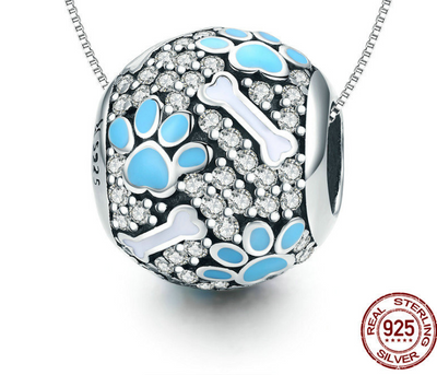 Dije Personalizado Plata 925 con Huella de Mascota - Collar Encanto DIY - Image 5