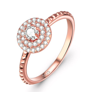Anillo de Plata Esterlina 925 con Diamantes - Image 9