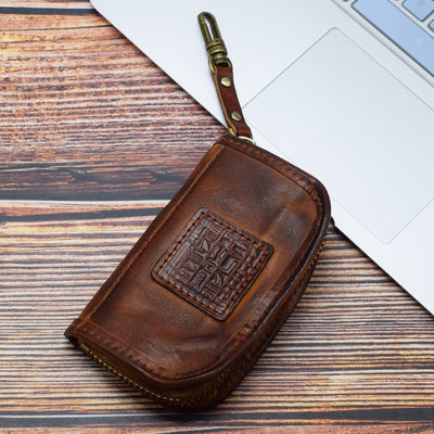 Estuche Multifuncional para Llaves de Cuero Curtido al Vegetal - Gran Capacidad - Image 5