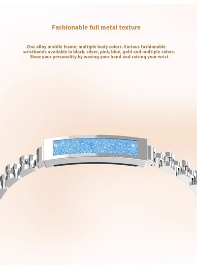 Pulsera Inteligente de Salud con Monitor de Presión Arterial, Ritmo Cardíaco y Oxígeno - Image 11