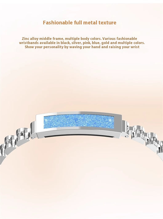 Pulsera Inteligente de Salud con Monitor de Presión Arterial, Ritmo Cardíaco y Oxígeno - Image 11