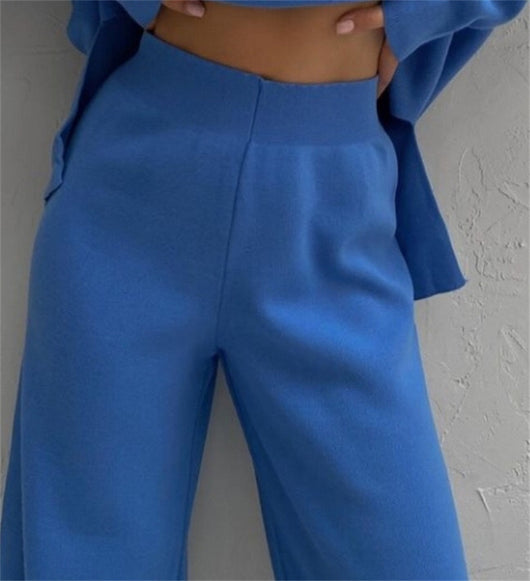 Conjunto de Sudadera Suelta y Pantalón Casual para Mujer - Image 8