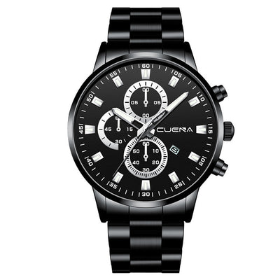 Reloj de Acero Inoxidable CUENA 889 con Calendario y Movimiento de Cuarzo - Image 17