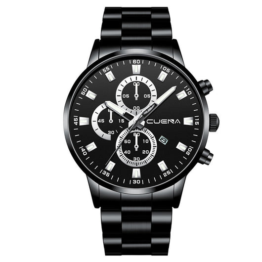 Reloj de Acero Inoxidable CUENA 889 con Calendario y Movimiento de Cuarzo - Image 17