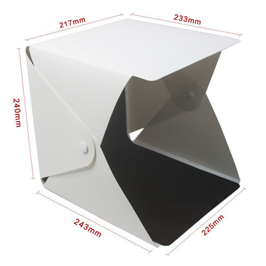 Caja de Luz LED Plegable 20cm para Fotografía Profesional - Image 2