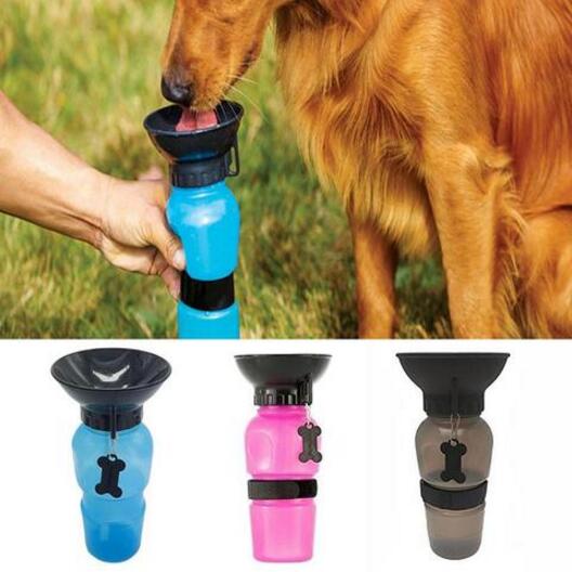 Bebedero Portátil para Perros - Botella de Agua Móvil