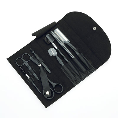 Set de 8 Herramientas de Belleza: Raspador y Pinza para Cejas - Image 10