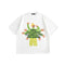 Camiseta Retro Americana Unisex de Manga Corta Holgada